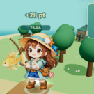 釣った魚は図鑑に登録