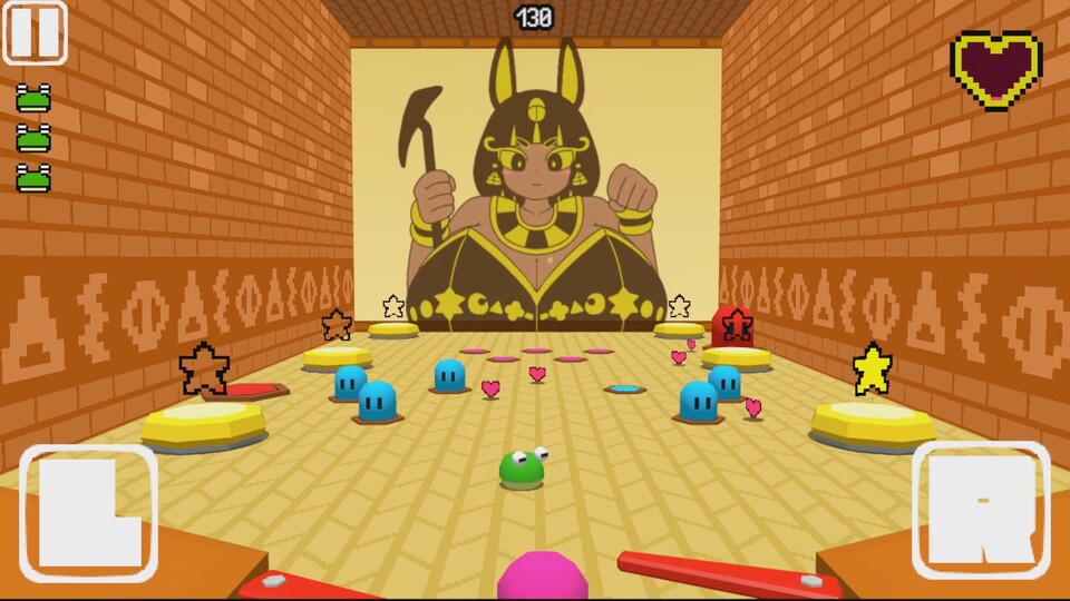 壁画娘のピンボール［フリーゲーム夢現］スマホページ