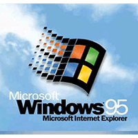 Windows95対応ゲームのイメージ